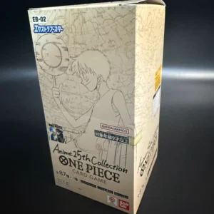 【EB-02】Anime 25th collection Booster TCG BOX & CASE〔Factory Sealed〕
